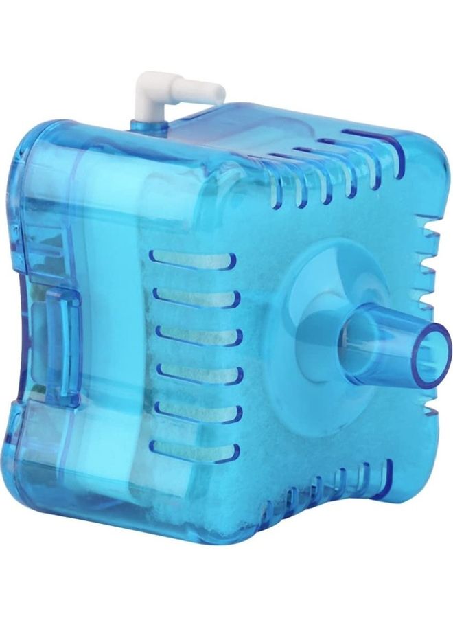 Mini Fish Tank Blue 8cm - Image 5