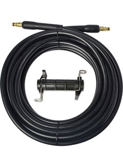 Pressure Washer Extension Hose Pipe With Connector For Karcher Cleaner Black/Gold/Silver