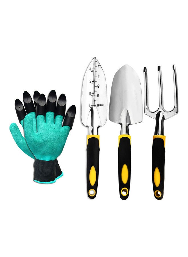 Generic 4-Piece Gardening Tool Set Multicolour  - Image 1