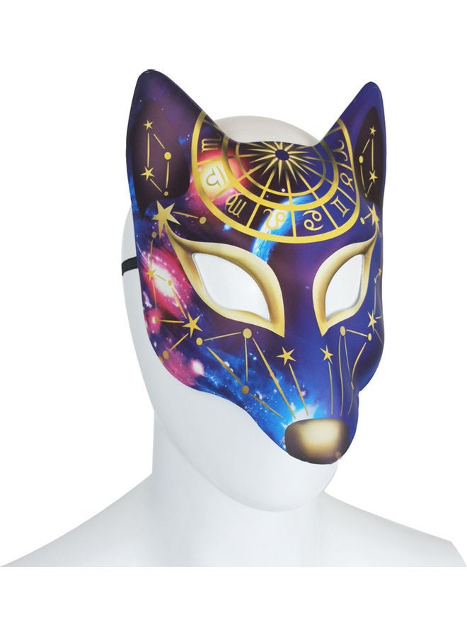 Scary Constellation Flame Fox Full Face Cover Masquerade - Image 2