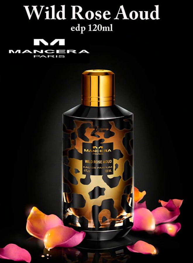 Mancera Wild Rose Aoud EDP 120ml - Image 5