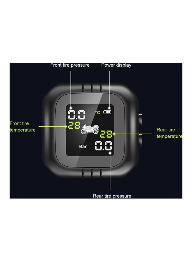 Waterproof Cordless Motorcycle Tire Pressure Monitoring System - Image 2