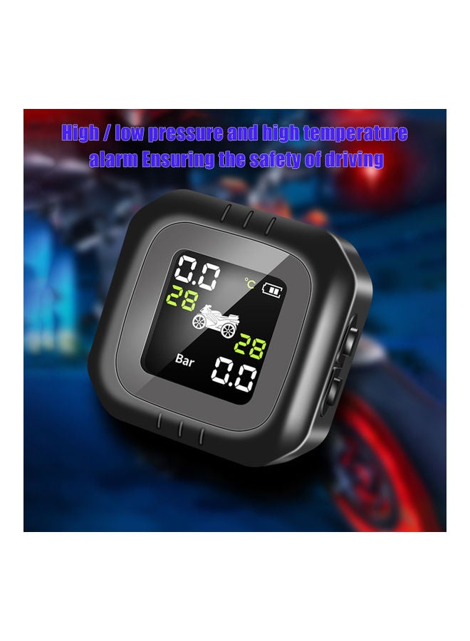 Waterproof Cordless Motorcycle Tire Pressure Monitoring System - Image 3