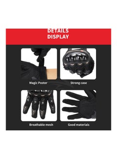 Generic Men’s Motorcycle Gloves L  - Image 3