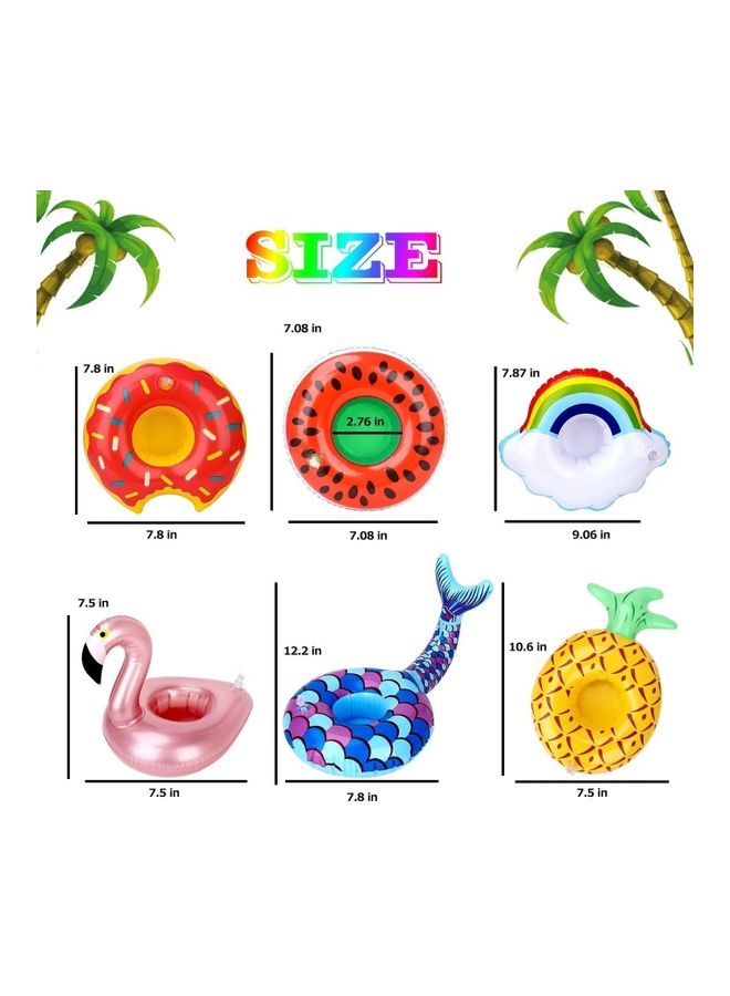 XiuWoo 12-Piece Inflatable Drink Holder - Image 3