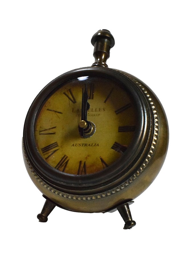 الب Antique Clock Gold 5inch - Image 1
