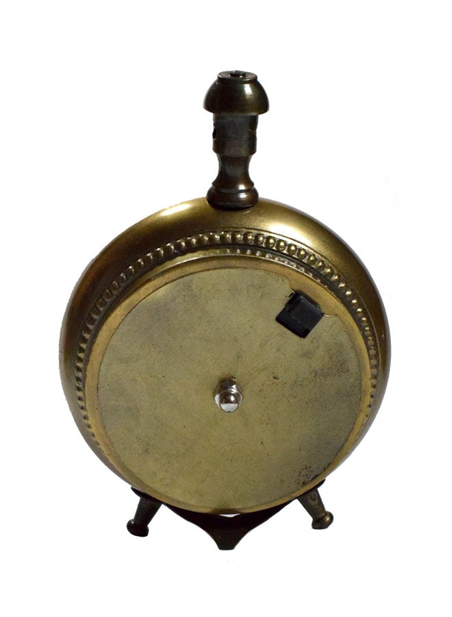 الب Antique Clock Gold 5inch - Image 4
