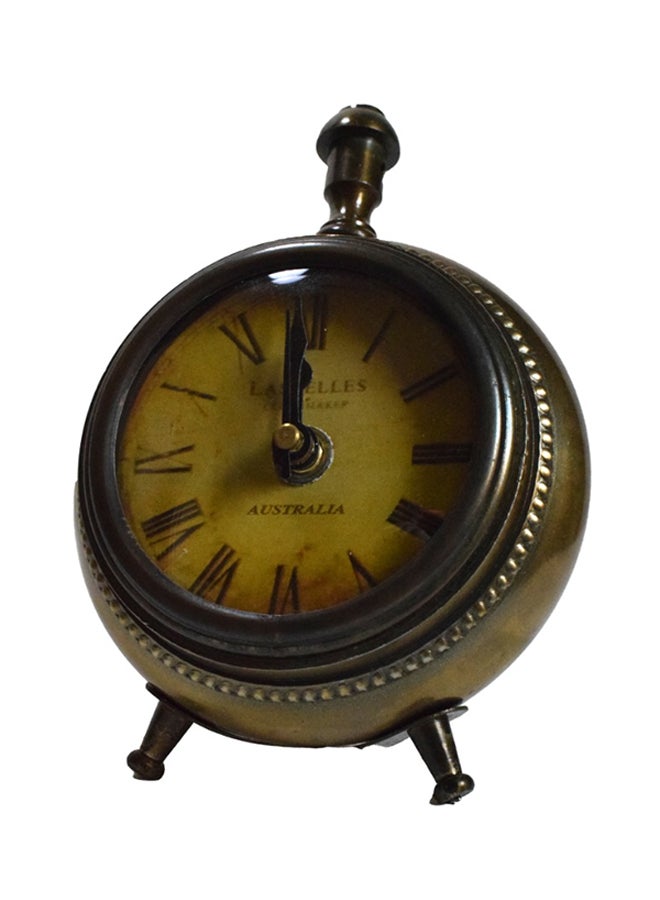 الب Antique Clock Gold 6inch - Image 4