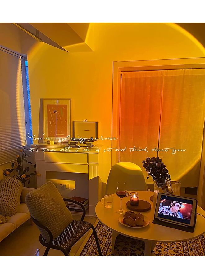 XiuWoo - Sunset Projection Lamp Yellow - Image 1