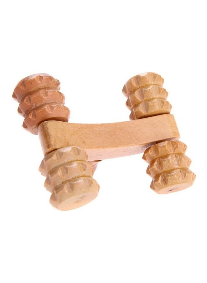 XiuWoo 2-Piece Wooden Four Wheel Massager - Image 5