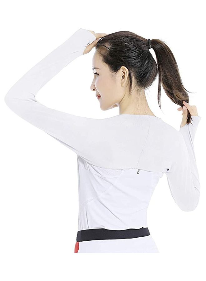 XiuWoo 2-In-1 UV Protection Cooling Arm Sleeves one size  - Image 2