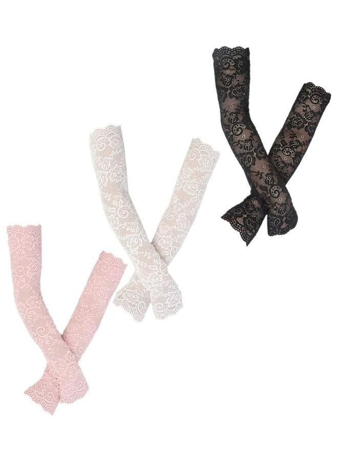 XiuWoo - 3-Pairs Of Summer UV Protection Arm Sleeves one size - Image 1