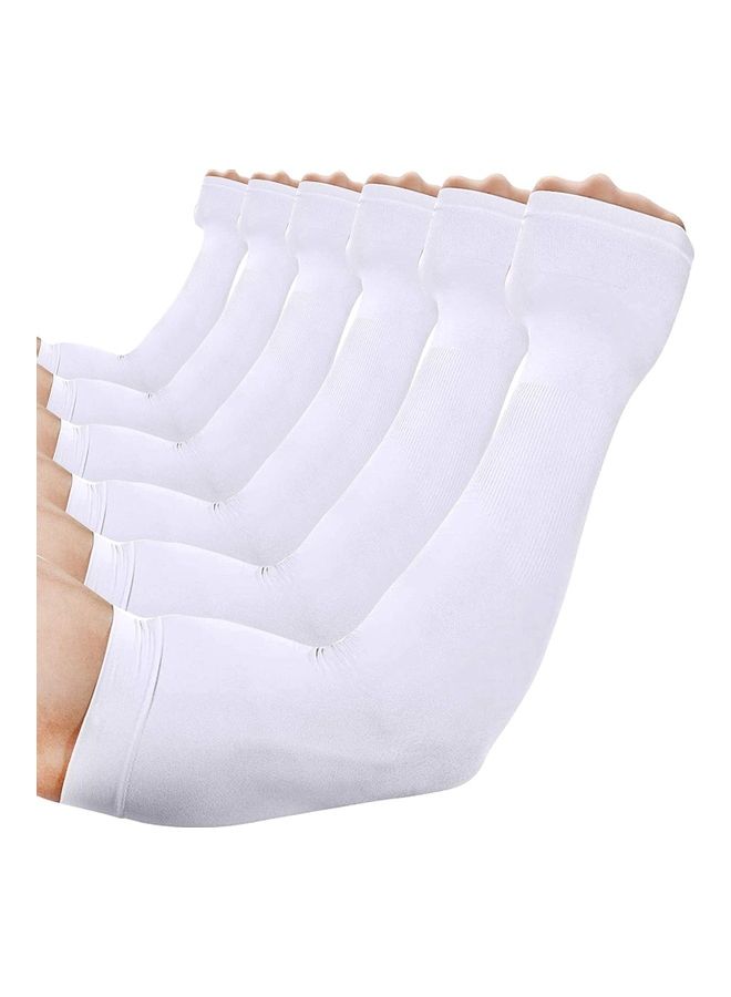 XiuWoo 6 Pairs UV Protection Cooling Arm Sleeves one size - Image 1