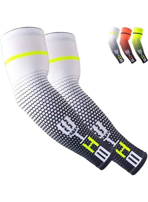 UV Sun Protection Cooling Compression Arm Sleeves one size