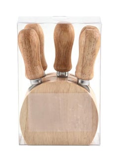 XiuWoo 5-Piece Cheese Knife Set Multicolour  - Image 3