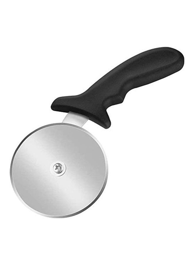 XiuWoo Stainless Steel Pizza Cutter Wheel Black/Silver - Image 1