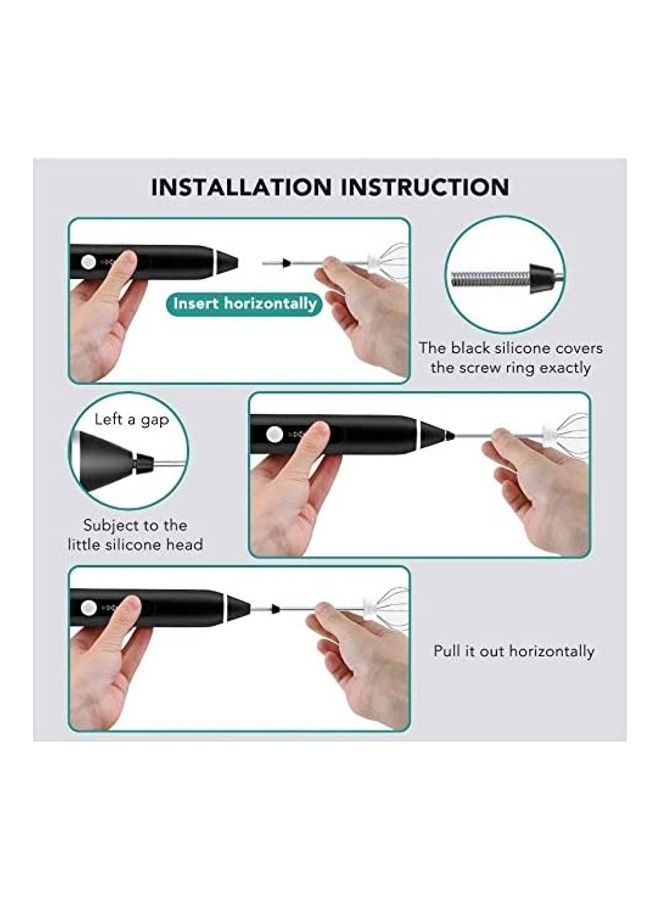 XiuWoo Electric Handheld Foam Maker Multicolour - Image 4