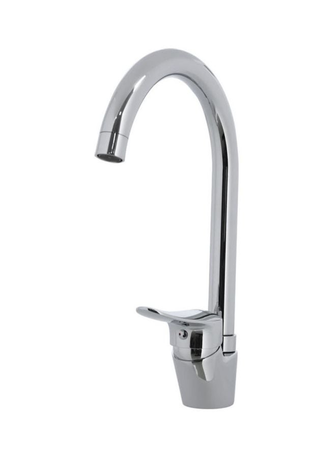 GEEPAS Single Lever Sink Mixer Silver  - Image 1