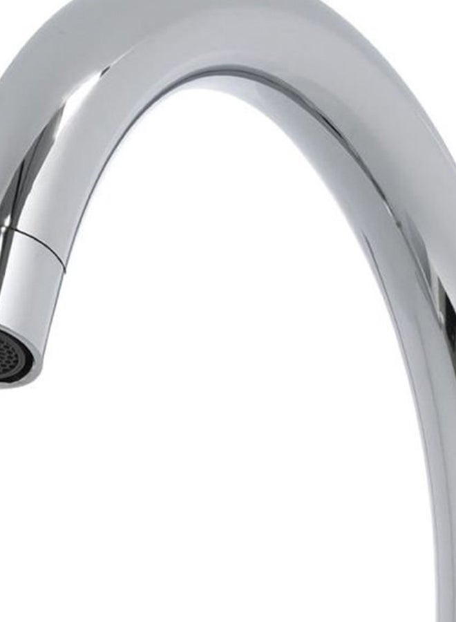 GEEPAS Single Lever Sink Mixer Silver  - Image 4