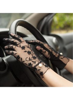 XiuWoo Lace Sun Protection Driving Gloves One Size  - Image 1