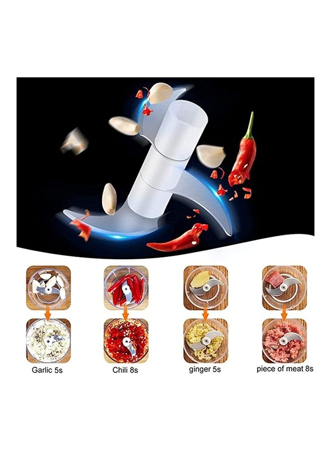 XiuWoo Portable Mini Food Chopper Multicolour  - Image 2