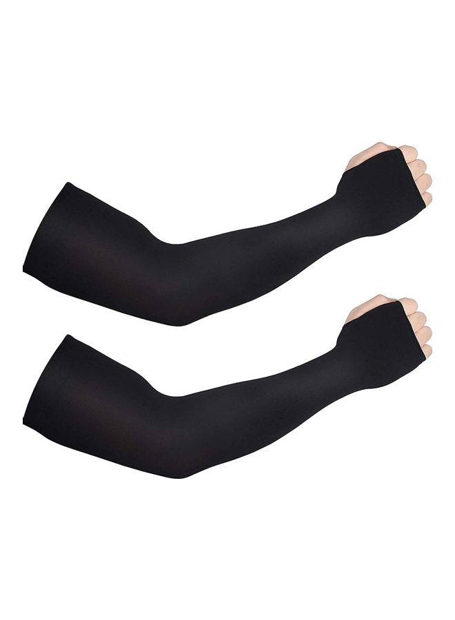 شو وو مجموعة أكمام منعشة واقية من الأشعة فوق البنفسجية بطول يصل إلى الذراع مكونة من قطعتين one size