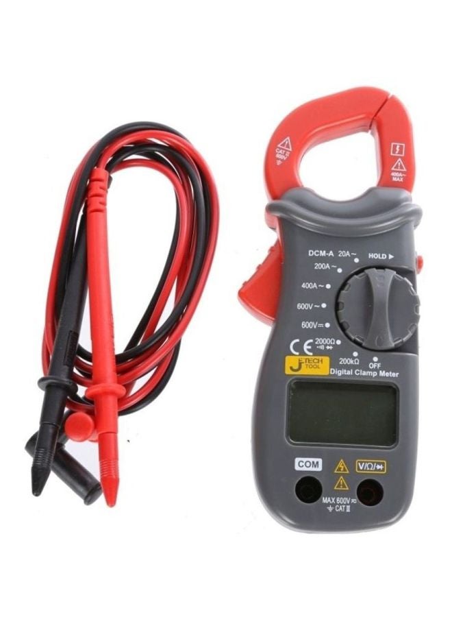 Jetech - Digital Clamp Meter Grey/Red - Image 1