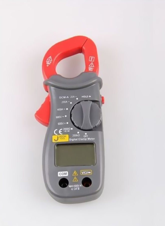 Jetech - Digital Clamp Meter Grey/Red - Image 1
