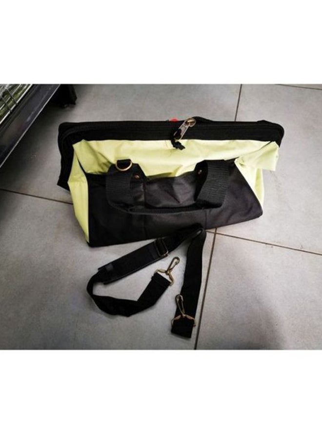 Jetech Water Resistant Tool Bag Black/Light Green 39x26x7cm - Image 4