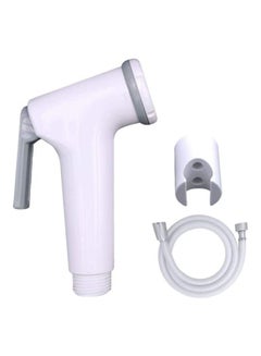 NOVA Shut-Off Hand Shower Set White/Grey  - Image 1