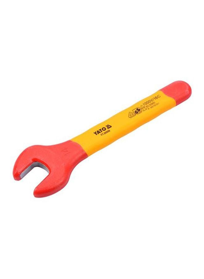Yato Insulated Open End Wrench 30mm VDE-1000VYT-20968 Yellow/Red  - Image 2
