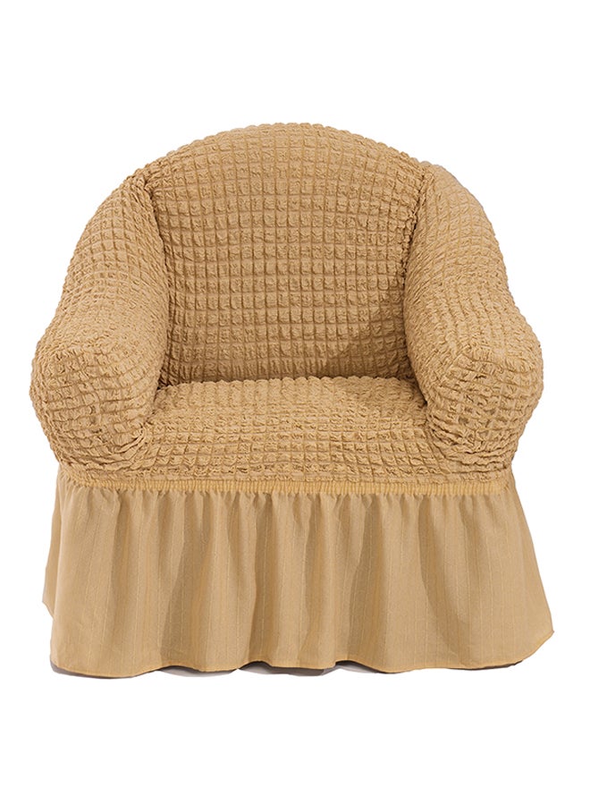 Fabienne One Seater Sofa Cover Light Beige 