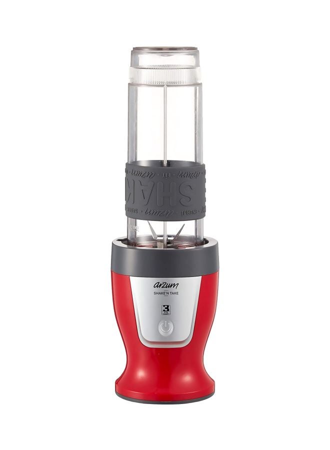 Arzum Shake & Take Personal Blender AR1032 Red/Grey  - Image 3