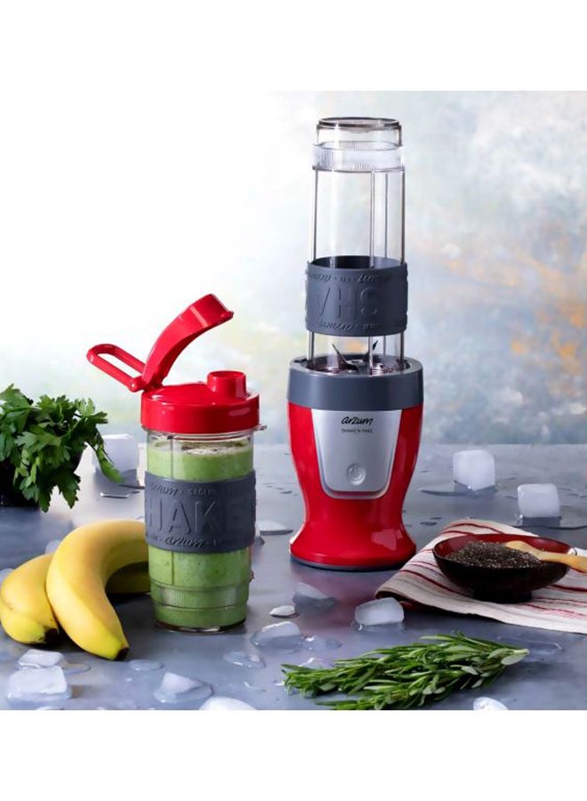 Arzum Shake & Take Personal Blender AR1032 Red/Grey  - Image 4