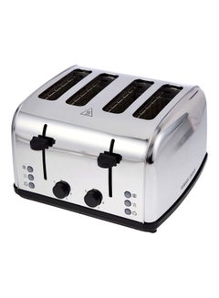 BLACK+DECKER 4-Slice Toaster 1800.0 W ET304-B5 Silver/Black  - Image 1