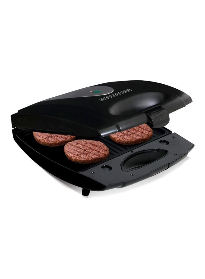 4-Slot Sandwich And Grill Maker 1400W 1400.0 W TS4080 Black/Silver - v1623504815/N35124115A_6