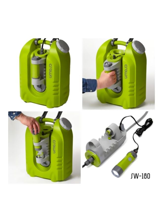 Crownline - Rechargeable Smart Washer With Mini Jump Starter SW-180 + MJS-181 Multicolour - Image 1