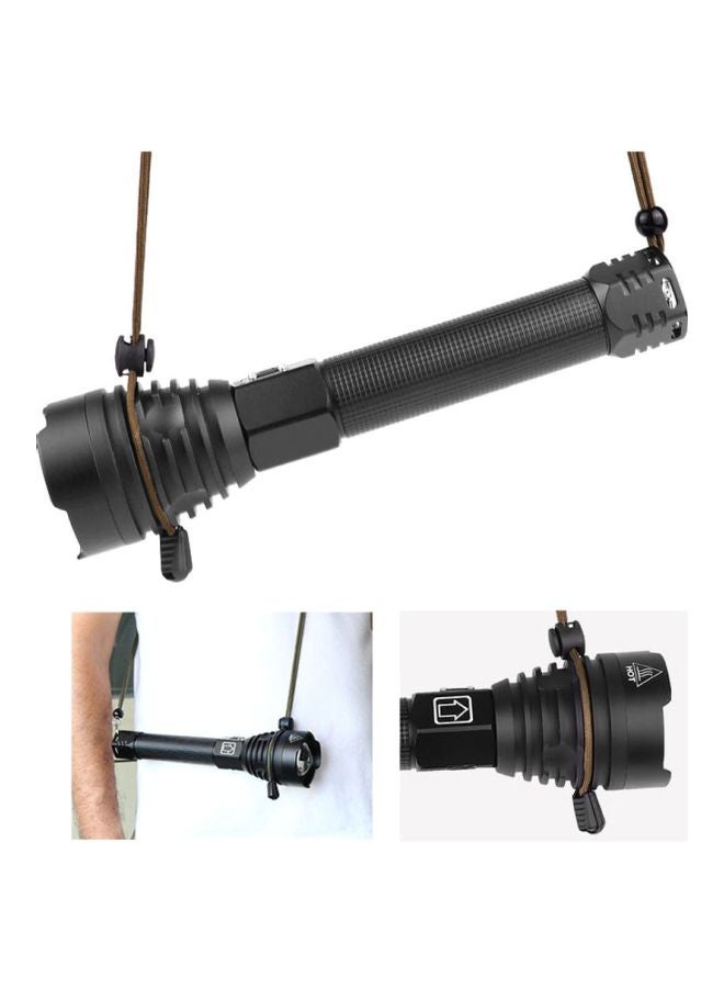 بيوينتي مصباح يدوي كشاف XHP90 جلير P90 أسود 25.5x6×3.4سم  - Image 4