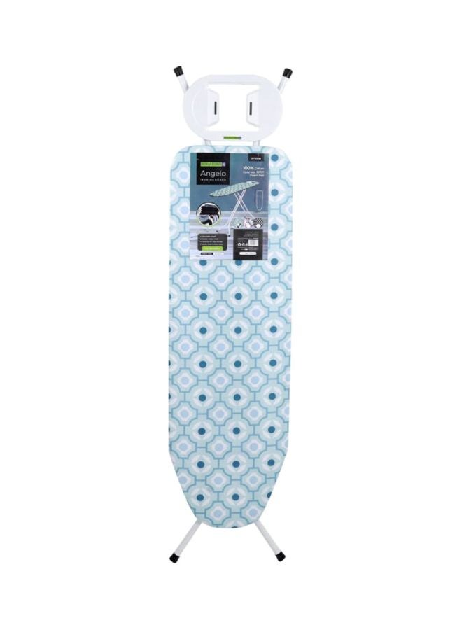 Royalford Mesh Ironing Board Blue/White 120x38cm  - Image 2