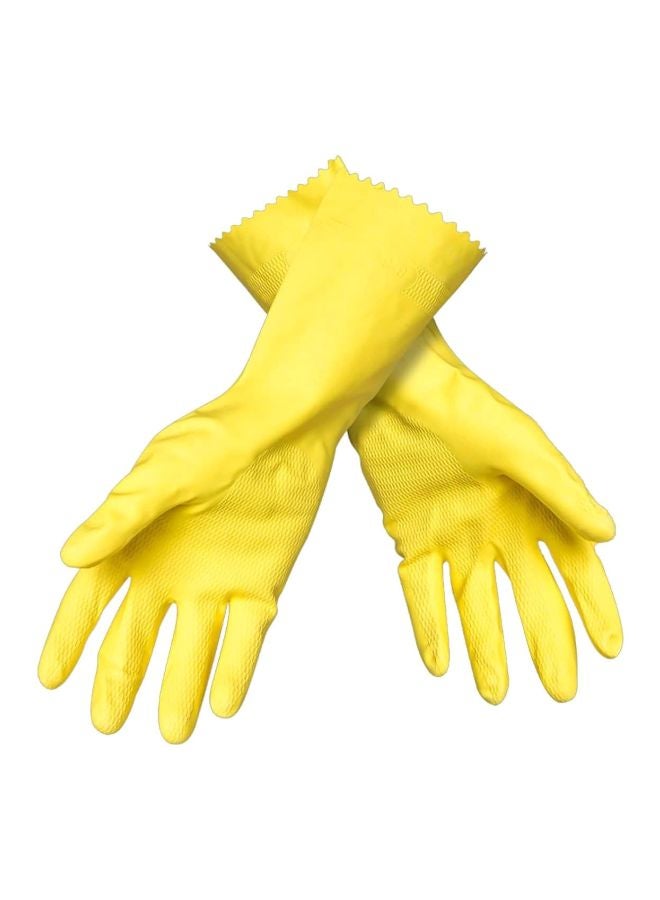Scotch Brite Multi Purpose Cleaning Gloves Yellow - Image 4