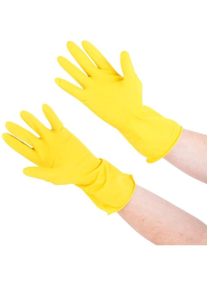 Scotch Brite Multi Purpose Cleaning Gloves Yellow - Image 5