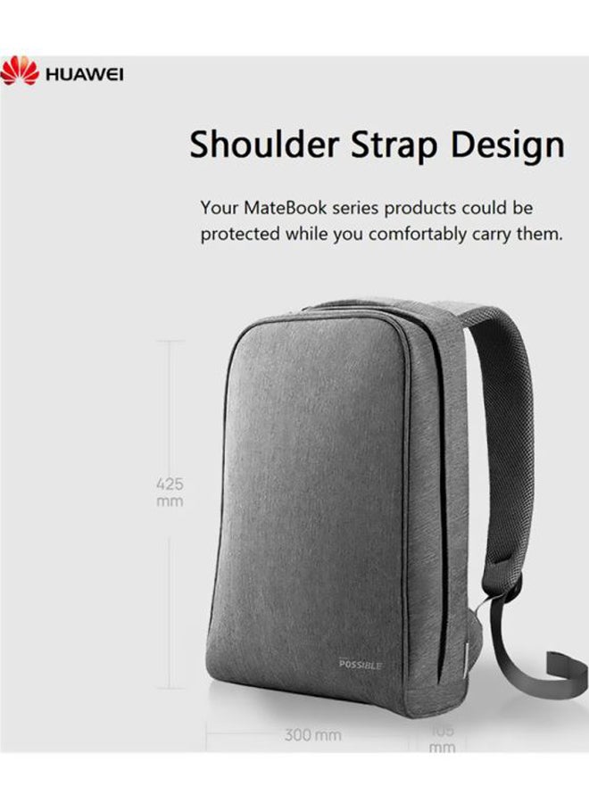 HUAWEI Comfortable Stylish Backpack Grey  - Image 5