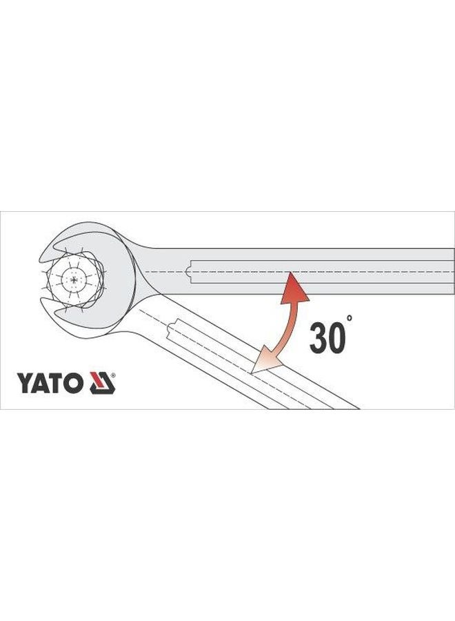 Yato - Double Open End Spanner 14x15mm YT-0371 silver - Image 1