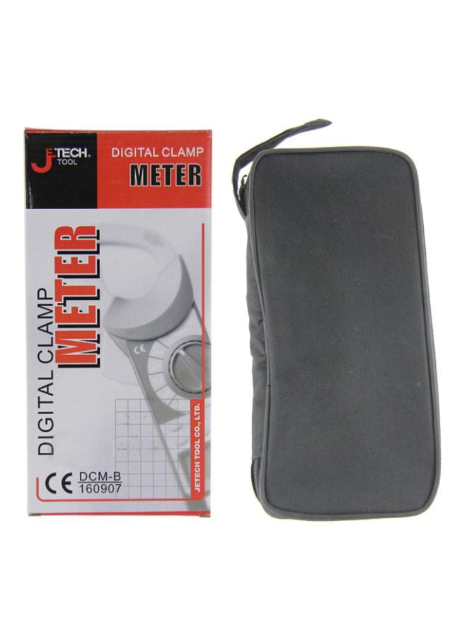 Jetech Digital Clamp Meter With Case Grey/Red - Image 2