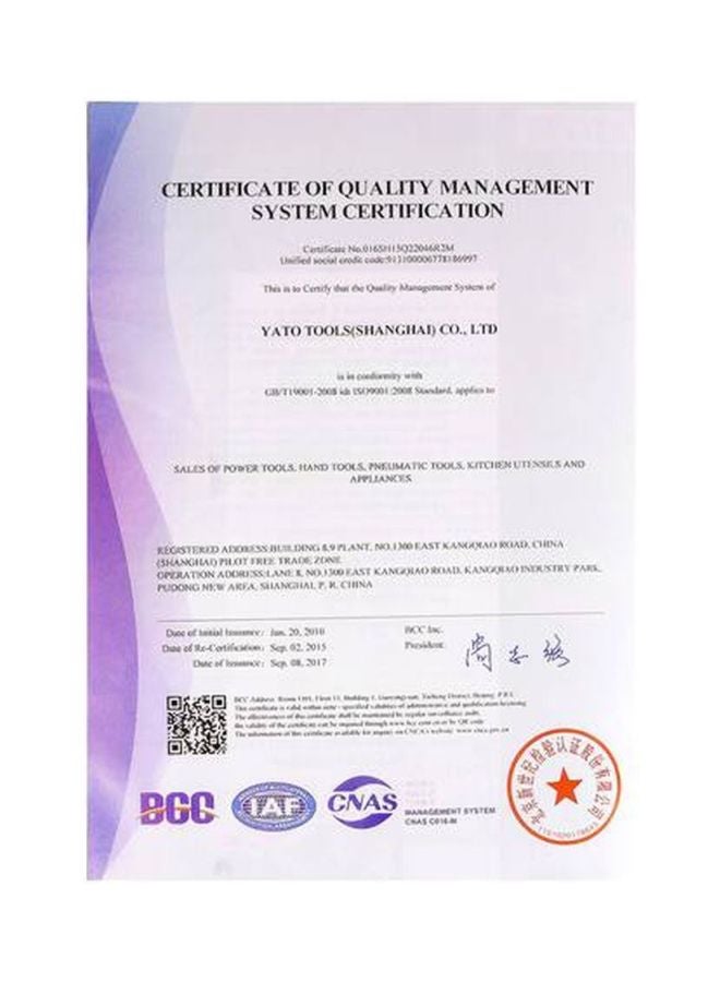 Yato Hexagonal Socket 33mm 3/4 Silver - Image 4