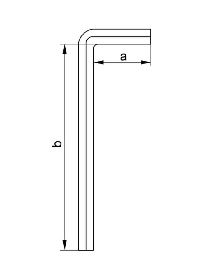 Yato Extra Long Hex Key YT-5766 Silver - Image 2
