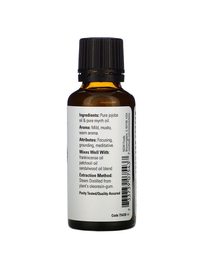 Now Foods Myrrh Essential Oil Brown 30ml - Image 2