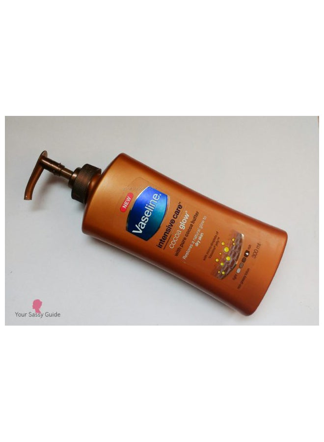 Vaseline Intensive Care Cocoa Glow Body Lotion brown 400ml - Image 2