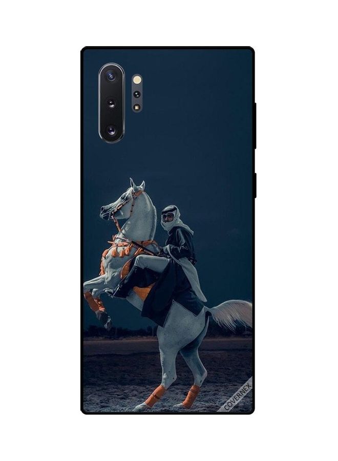 كوفرنيكس غطاء حماية واقٍ لهاتف سامسونج جالاكسي Note 10 بلس رجل شاب يركب حصاناً - Image 1