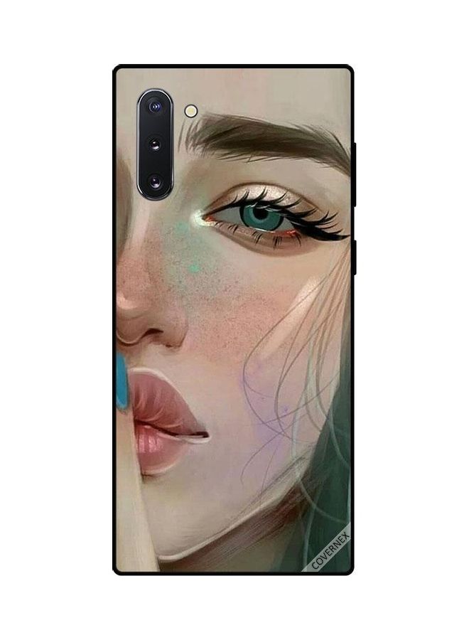 Covernex Samsung Galaxy Note 10 Protective Case Cover Printed Featuring Shhh She Is Sad DESIGN_0250 - Image 1